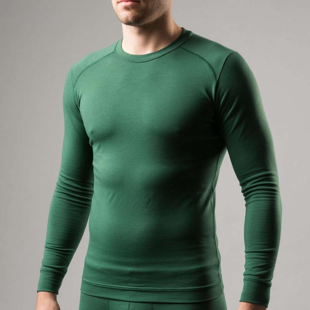 термобелье зеленого цвета